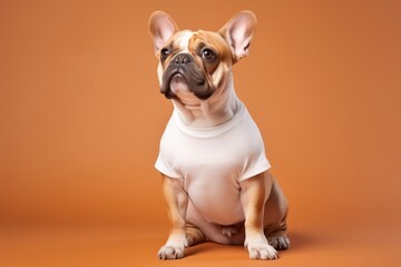 Naklejka premium Bulldog animal mammal pet.