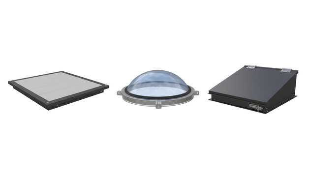 Three Different Types of Roof Hatches and Skylights