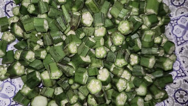 green beans background