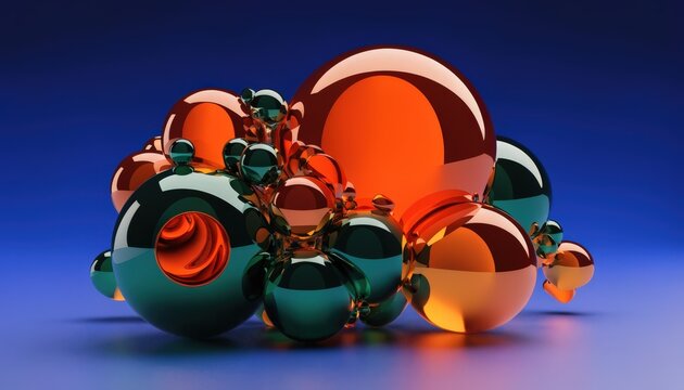 fund portfolio digital twin in medium shot baseline scenario displaying stable asset distribution with clear focus on key investments and blurred peripheral data.