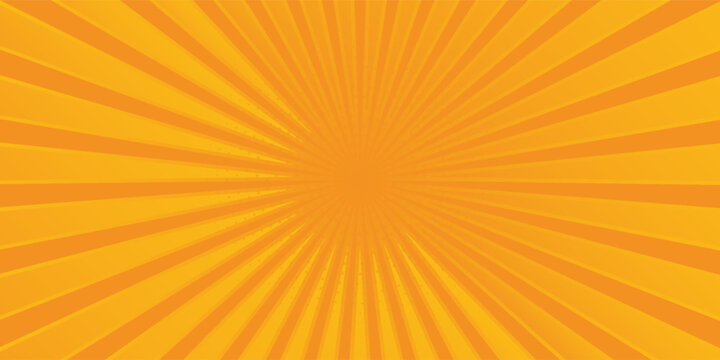 Abstract background with rays. Colorful sun rays sunburst pattern background. Abstract comic colorful vintage background. pop art cartoon style, sunlight, sunburst background.
