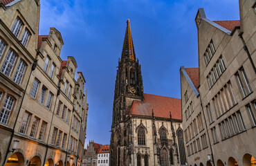 Fototapeta premium Sankt Lamberti Kirche in Münster