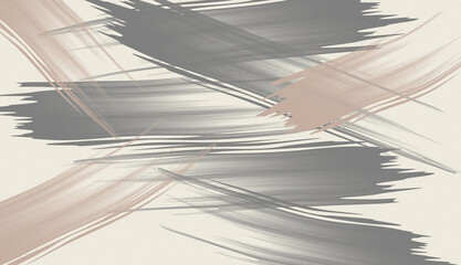 Fototapeta premium Abstract Brush Strokes Background In Neutral Tones