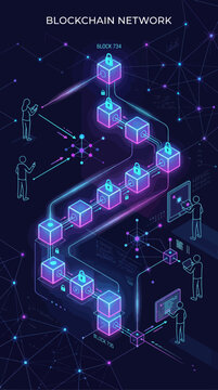 Navigating the Future of Decentralization: A Visual Guide to Secure Blockchain Network Architecture.