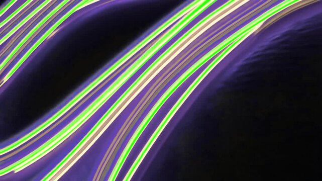 Abstract colorful background featuring a vibrant rainbow spectrum of vector wave lines and curved stripes in a bright flowing pattern design for a modern digital wallpaper texture