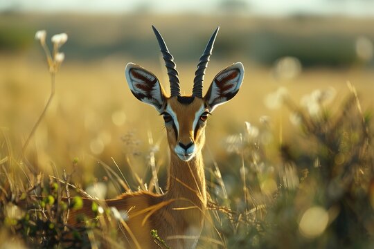 antelope in the grass