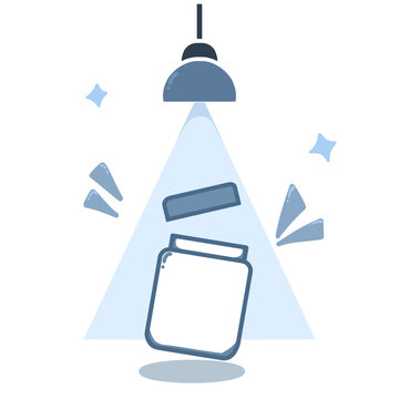 Empty State Jar Illustration Minimal UI
