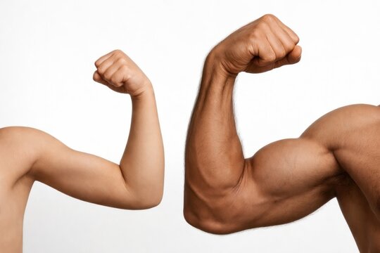 Contrasting arms strength comparison