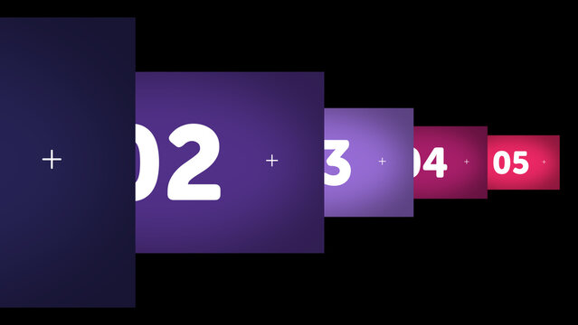 Multiscreen Transitions HD X5 05 &ndash; Fast Five Screen Panel Transitions, Modern Video Wall Animation for Broadcast, Social Media and Presentation Content