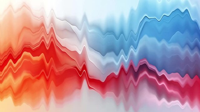 Abstract Wavy Gradient Pattern Background Animation