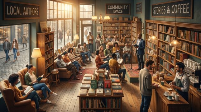 the bookshop revival ignites fresh excitement for local reading culture and gathering spots