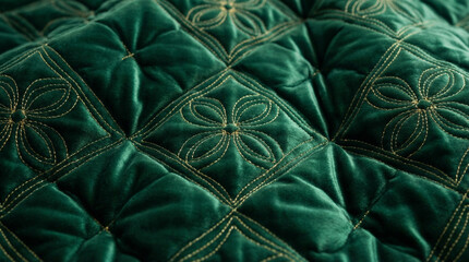 Obraz premium Seamless Quilted cotton textile texture. Quilted fabric texture background. Quilted fabric texture backdrop. Quilted textile texture clothing background. Quilted knit fabric texture for fashion design