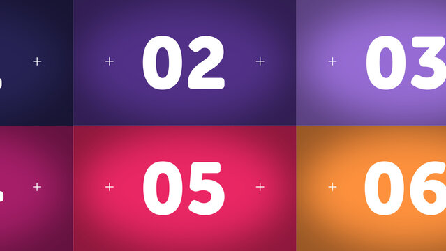 Multiscreen Transitions HD X6 04 &ndash; Fast Six Screen Panel Transitions, Modern Video Wall Animation for Broadcast, Social Media and Presentation Content
