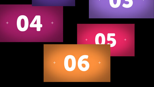 Multiscreen Transitions HD X6 09 &ndash; Fast Six Screen Panel Transitions, Modern Video Wall Animation for Broadcast, Social Media and Presentation Content