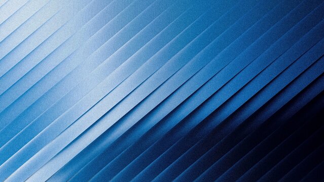 Abstract blue background with diagonal lines and gradient texture