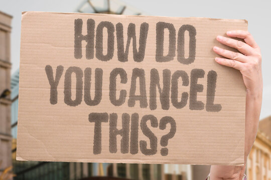 "How Do You Cancel This?" Subscription cancellation is deliberately made difficult to discourage users from leaving. CLICK. DEBT. SPEND. TRAP. FINANCE.