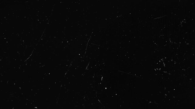 White Cosmic Particles Drifting Through Dark Space Ethereal Abstract Motion
