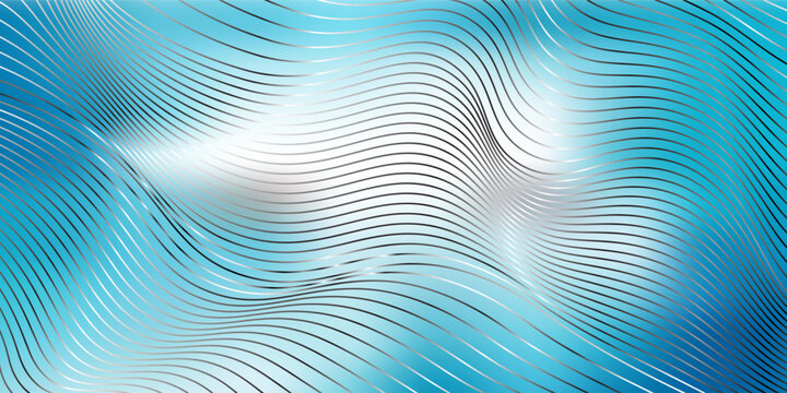 Light Sky Blue Stripes Abstract Background Vector Illustration Modern Minimalist Design Template