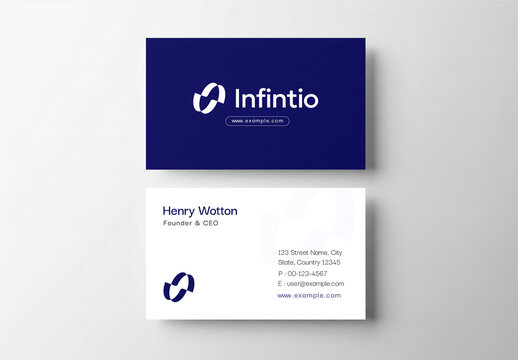 Business Card Layout