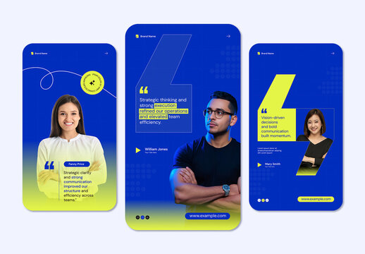 Quote Template for Social Media Story Posts