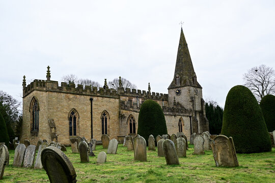 St Anne's Parish Church, Baslow, Derbyshire, UK