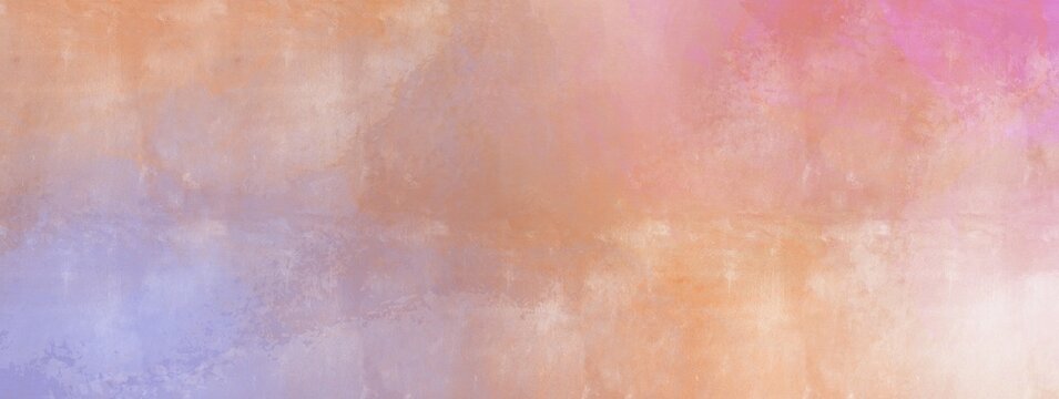 Fondo decorativo en tonos c&aacute;lidos, rosados y morados suaves.