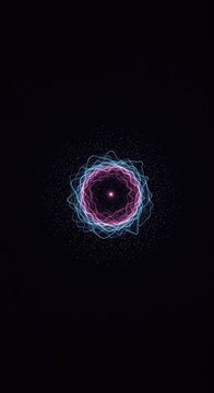 Conceptual illustration of the quantum vacuum, showing subtle fluctuations in the energetic field of spacetime, representing potential energy, Physics, spacetime, subtle