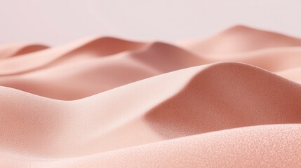 Fototapeta premium Soft Dusty Rose Abstract Wave Texture