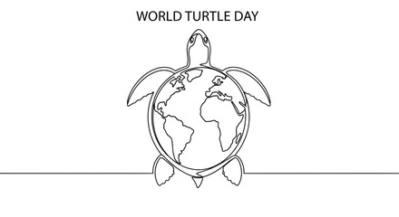 Turtle Holding Globe in Flippers. © chici