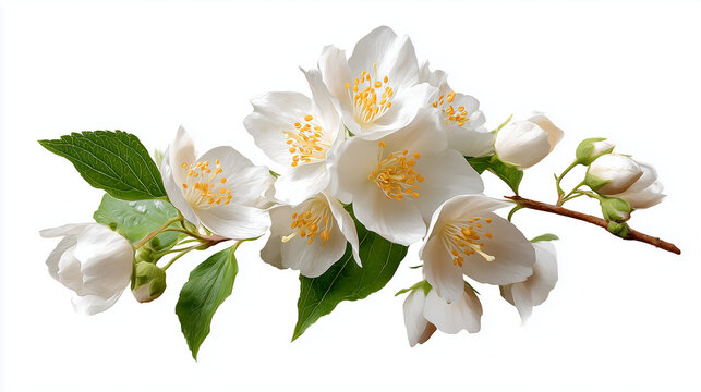 white flowers of apple tree