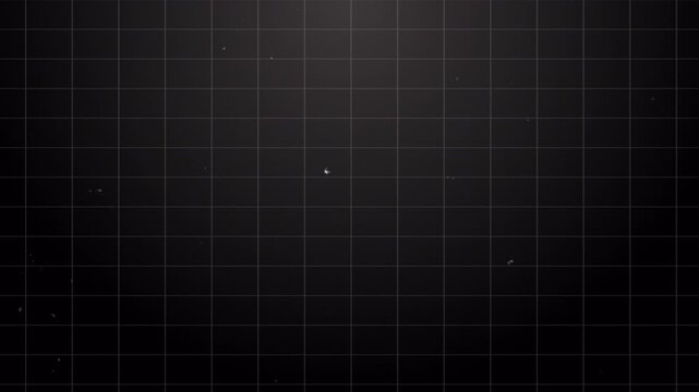 Dark abstract background with subtle grid pattern and faint specks, creating a minimalist and technical aesthetic 4k