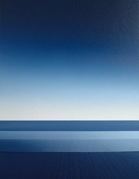Soft Blue Gradient Background with Canvas Texture and Minimal Style