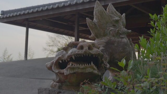 置物シーサー