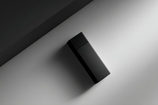 USB flash drive mockup technology product minimal render