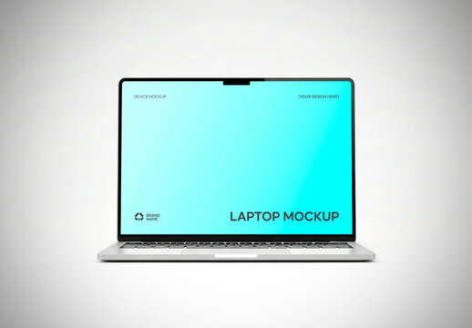 Minimal Laptop Mockup