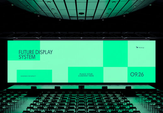 Auditorium Screen Mockup
