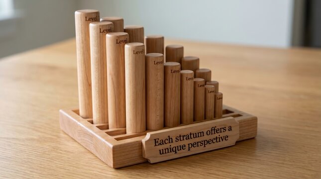 Structured Arrangement of Wooden Levels: Smoo s1