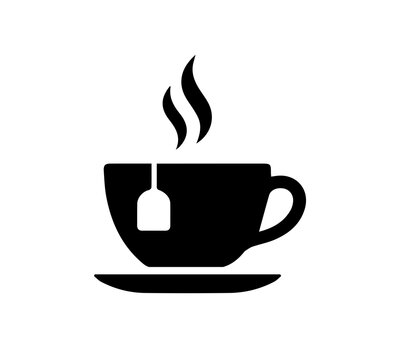 Elegant Herbal Tea Cup Icon