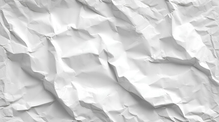 Obraz premium set of white folded paper sheet isolated on white background background,Crumpled Paper Poster Photo Effect Mockup,blank folded Paper texture overlay effec