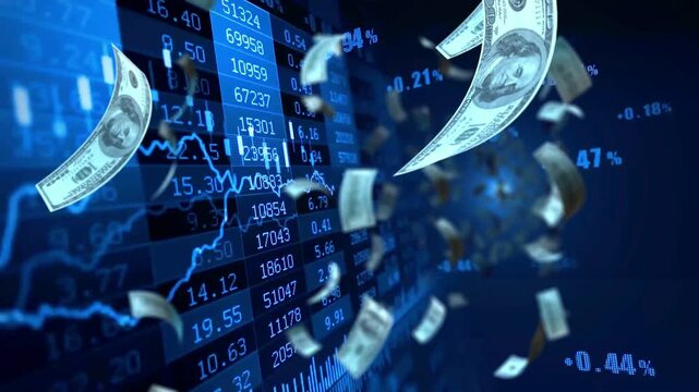 increase in the stock market of global business