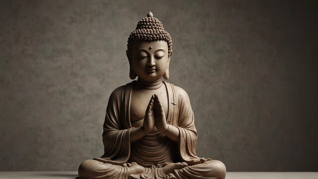 Statue sitting on top of table, high quality conceptual artwork - Generative AI