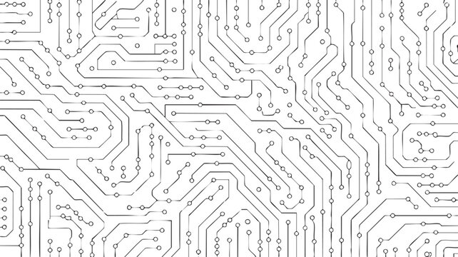circuit pcb schematic abstract topology printed circuit design