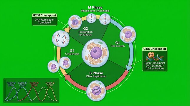Eukaryotic Cell Cycle &ndash; Phases and Checkpoints