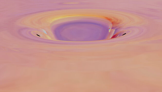 Colorful abstract vortex swirl with soft pastel gradient