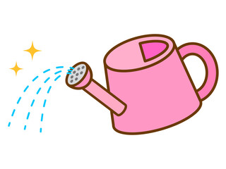 じょうろのイラスト素材2 © kiko