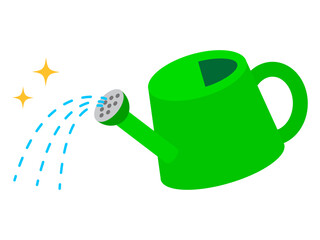 じょうろのイラスト素材3 © kiko