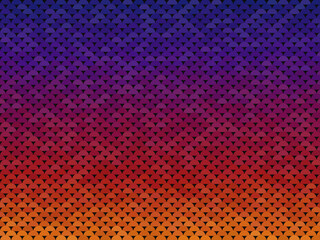 Classic Scale Tile Pattern Modern Minimal Vector Art © iushakovsky