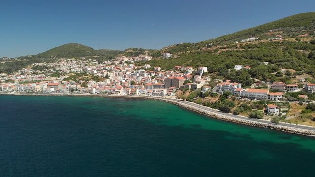Vathy in Samos island, Greece
