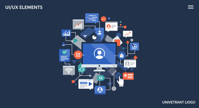 A solid, deep blue background evokes feelings of trust and stability, perfect for website design, branding projects, or creating a modern, professiona