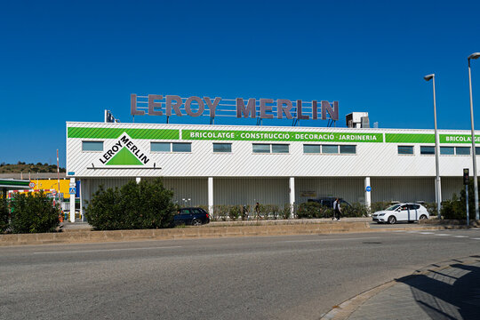Editorial: Barcelona Spain April 12 2026 Leroy Merlin Store